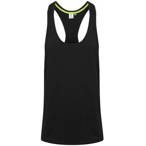 Tombo Mens Muscle Vest / Black